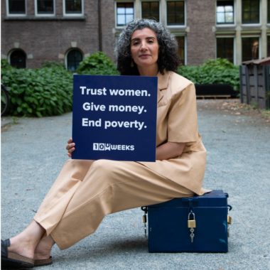 Afbeelding Regie en radicaal vertrouwen: Nadia Zerouali is een 100WEEKS Sister